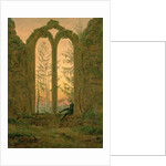 Ruins of the Oybin Monastery 1835-40 by Caspar David Friedrich