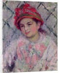Portrait of Blanche Hoschede as a Young Girl, c.1880 by Claude Monet