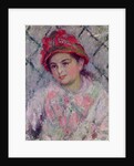 Portrait of Blanche Hoschede as a Young Girl, c.1880 by Claude Monet