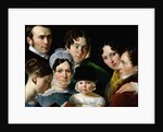 The Dubufe Family in 1820 by Claude-Marie Dubufe