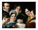 The Dubufe Family in 1820 by Claude-Marie Dubufe