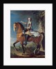 Equestrian Portrait of Louis XV at the age of thirteen, 1723 by C. & Van Loo J. B. Parrocel