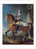 Equestrian Portrait of Louis XV at the age of thirteen, 1723 by C. & Van Loo J. B. Parrocel