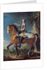 Equestrian Portrait of Louis XV at the age of thirteen, 1723 by C. & Van Loo J. B. Parrocel