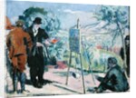 A Visit to the House of Cezanne in Aix, 1906 by Maurice Denis