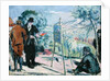 A Visit to the House of Cezanne in Aix, 1906 by Maurice Denis