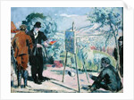 A Visit to the House of Cezanne in Aix, 1906 by Maurice Denis
