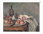 Still Life with Onions, c.1895 by Paul Cezanne