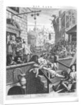 Gin Lane, 1751 by William Hogarth