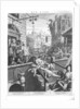 Gin Lane, 1751 by William Hogarth