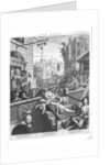 Gin Lane, 1751 by William Hogarth