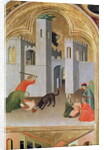 Agostino Novella Rescuing a Child who has been Bitten by a Dog by Simone Martini