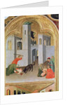 Agostino Novella Rescuing a Child who has been Bitten by a Dog by Simone Martini