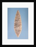 Solutrean 'laurel leaf' blade, found at Volgu, 20000-15000 BC by Paleolithic Paleolithic