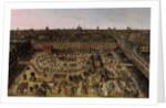 The Place Royale and the Carrousel in 1612 by French School