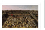 The Place Royale and the Carrousel in 1612 by French School