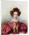 Portrait of George Sand 1830 by Candide Blaize