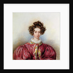 Portrait of George Sand 1830 by Candide Blaize