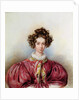 Portrait of George Sand 1830 by Candide Blaize