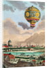 View from the terrace of Monsieur Franklin at Passy of the first flight under the direction of Monsieur de Montgolfier, 21st November 1783 by French School