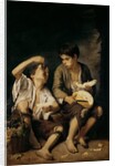 Two Children Eating a Melon and Grapes, 1645-46 by Bartolome Esteban Murillo