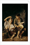 Two Children Eating a Melon and Grapes, 1645-46 by Bartolome Esteban Murillo