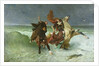 The Flight of Gradlon Mawr c.1884 by Evariste Vital Luminais