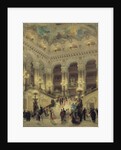 The Staircase of the Opera, 1877 by Louis Beroud