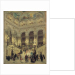 The Staircase of the Opera, 1877 by Louis Beroud