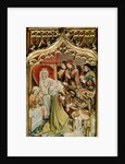 The St. Elizabeth Altarpiece, detail depicting the birth of St. Elizabeth 1474-77 by Master of the Legend of St. Elizabeth