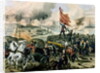 Attack at Pont de Neuilly and Courbevoie, 2nd April 1871 by French School