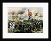 Attack at Pont de Neuilly and Courbevoie, 2nd April 1871 by French School