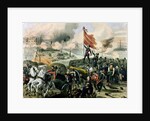Attack at Pont de Neuilly and Courbevoie, 2nd April 1871 by French School