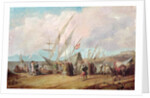 Departure of Christopher Columbus from Palos by Spanish School