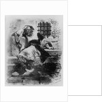 The Man in the Iron Mask in his Prison by Celestin Francois Nanteuil