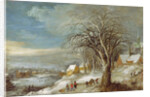 Winter Landscape by Joos or Josse de The Younger Momper