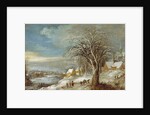 Winter Landscape by Joos or Josse de The Younger Momper