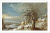 Winter Landscape by Joos or Josse de The Younger Momper