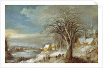 Winter Landscape by Joos or Josse de The Younger Momper