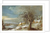 Winter Landscape by Joos or Josse de The Younger Momper