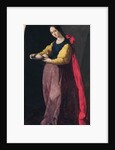 St. Agatha by Francisco de Zurbaran