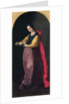 St. Agatha by Francisco de Zurbaran