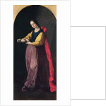 St. Agatha by Francisco de Zurbaran