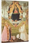Virgin in Glory with St. Gregory and St. Benedict by Bernardino di Betto Pinturicchio