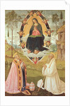 Virgin in Glory with St. Gregory and St. Benedict by Bernardino di Betto Pinturicchio