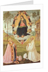 Virgin in Glory with St. Gregory and St. Benedict by Bernardino di Betto Pinturicchio