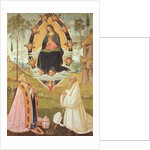 Virgin in Glory with St. Gregory and St. Benedict by Bernardino di Betto Pinturicchio