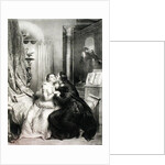 Heloise and Abelard by Achille Deveria