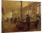 The Laboratory, 1887 by Ferdinand Joseph Gueldry