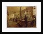 The Laboratory, 1887 by Ferdinand Joseph Gueldry